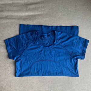 Lululemon Swiftly Tech Short-Sleeve Shirt 2.0 *Hip Length - Cobalt - Size 8